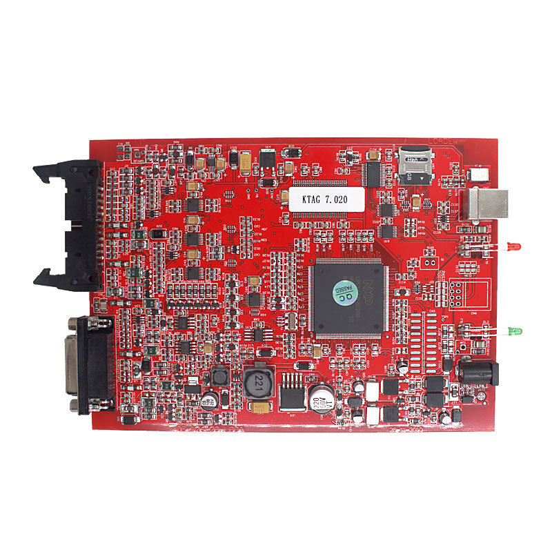 Kess V2 V5.017 Red PCB Online Version V2.80 Plus 4 LED Ktag 7.020 V2.2.5  Red PCB EURO Online Version ECU Programmer